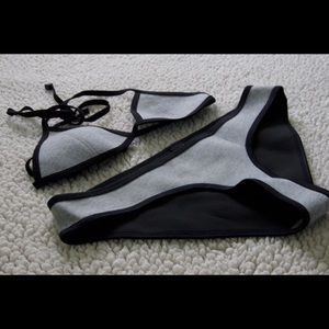 EXTREMELY RARE AUTHENTIC Grey Triangl Bikini